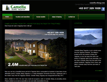 Tablet Screenshot of camella-silang.com